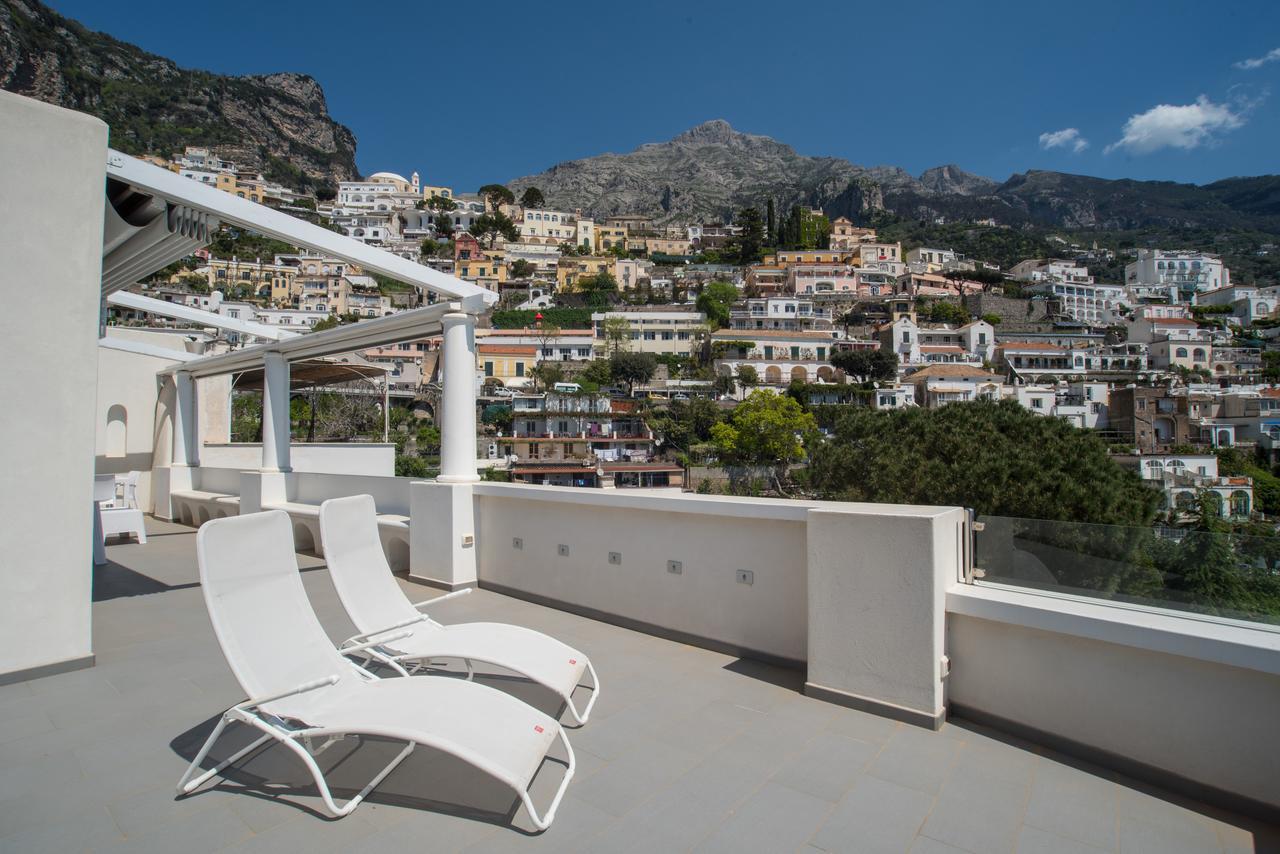Villa Theile Positano Bagian luar foto