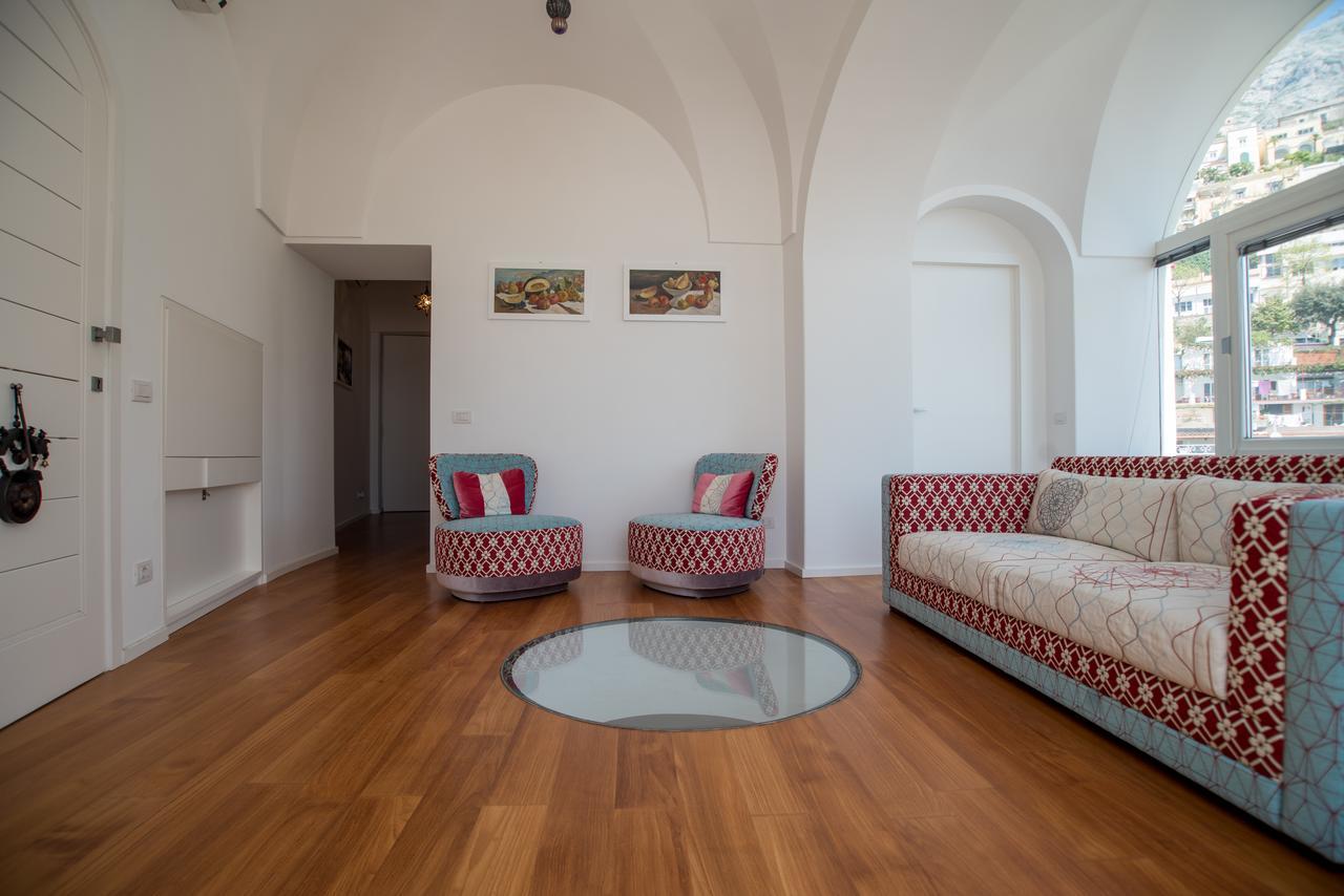 Villa Theile Positano Bagian luar foto