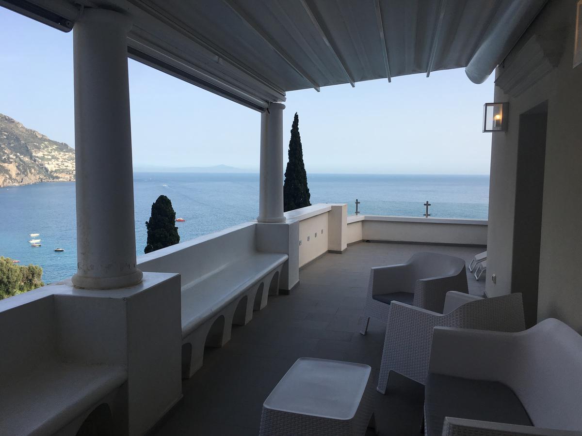 Villa Theile Positano Bagian luar foto